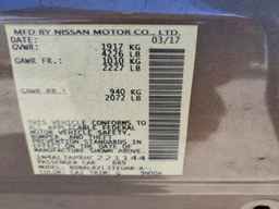 2017 NISSAN ALTIMA