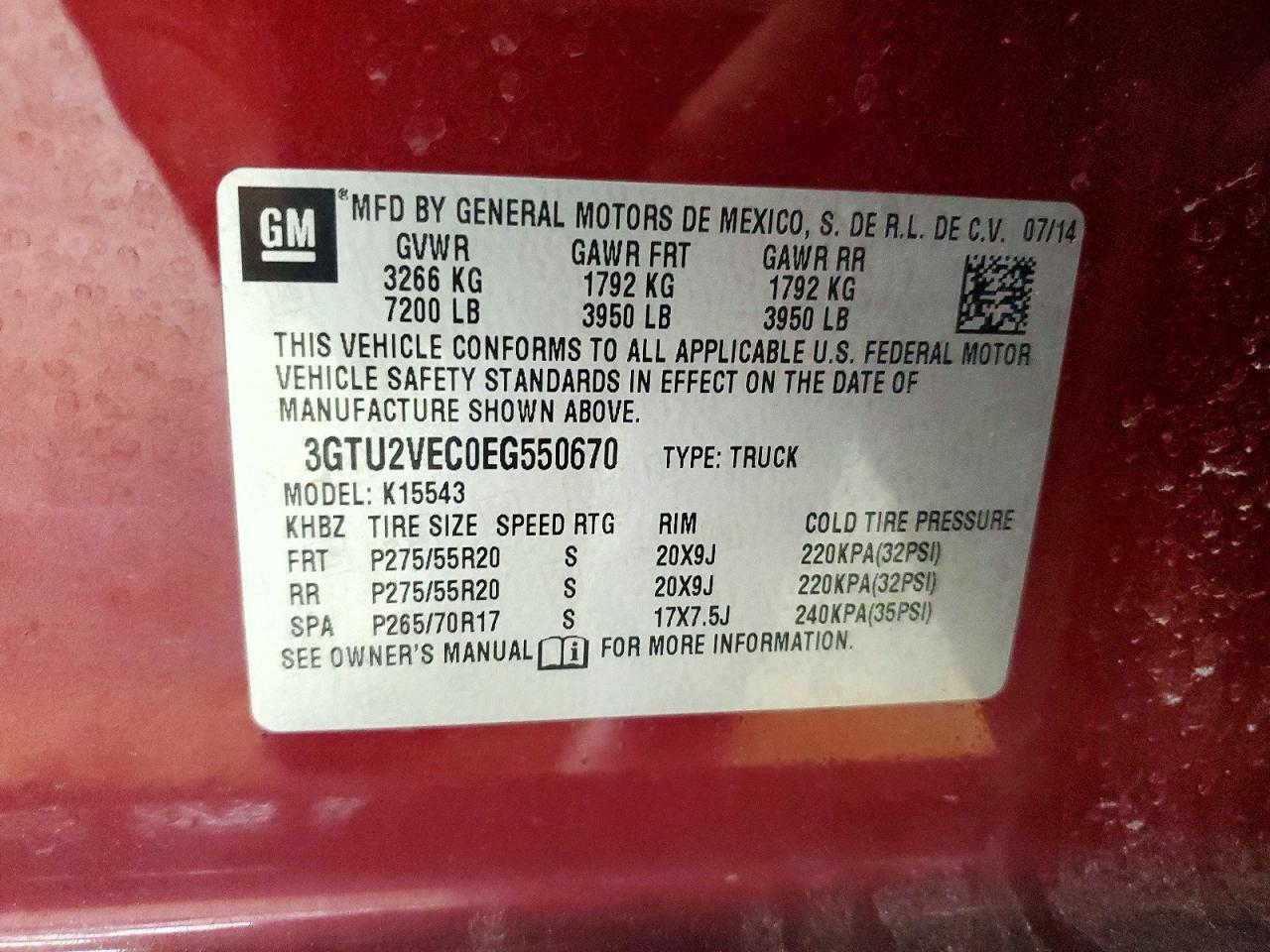 2014 GMC Sierra