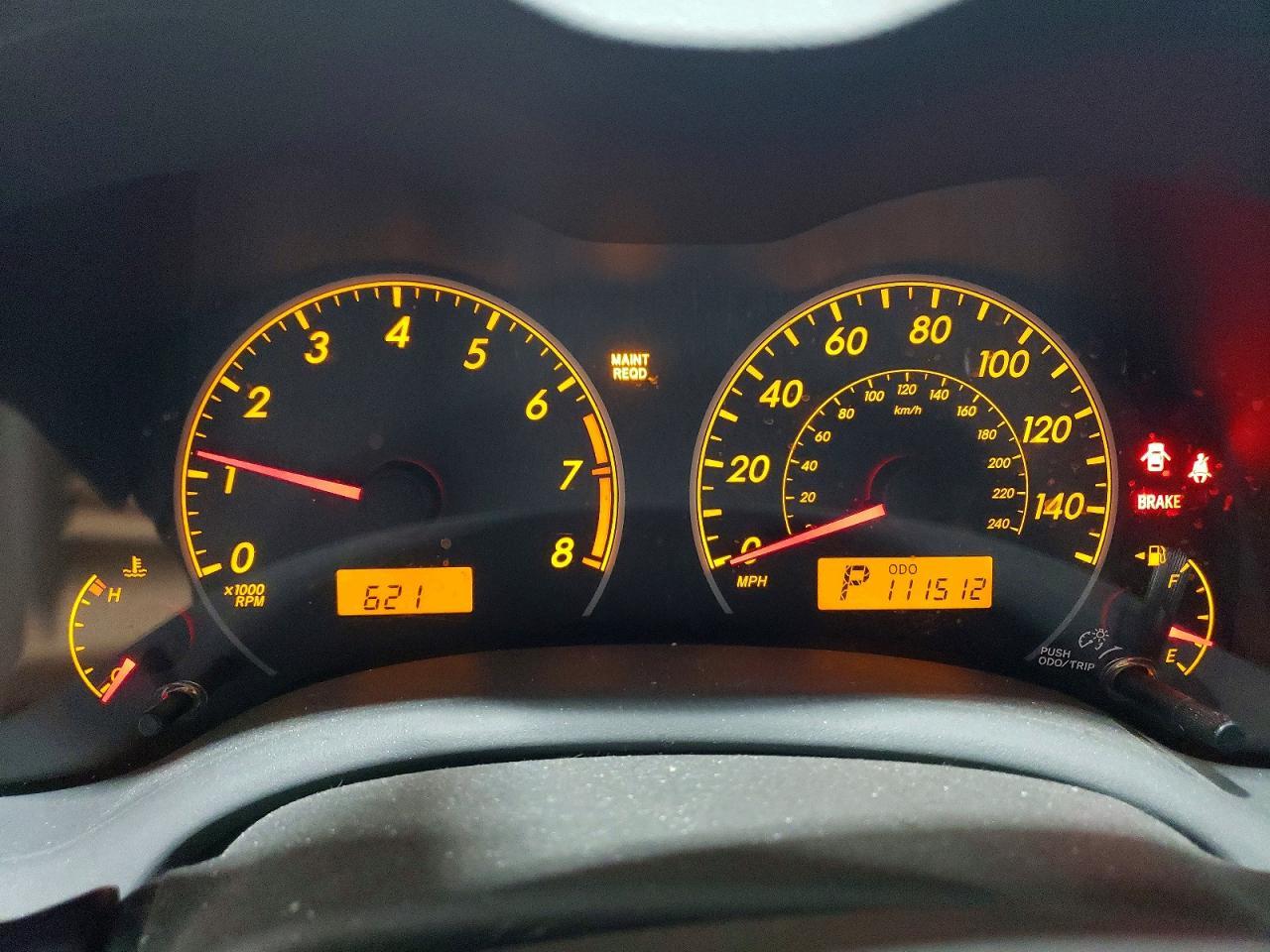 2009 TOYOTA COROLLA