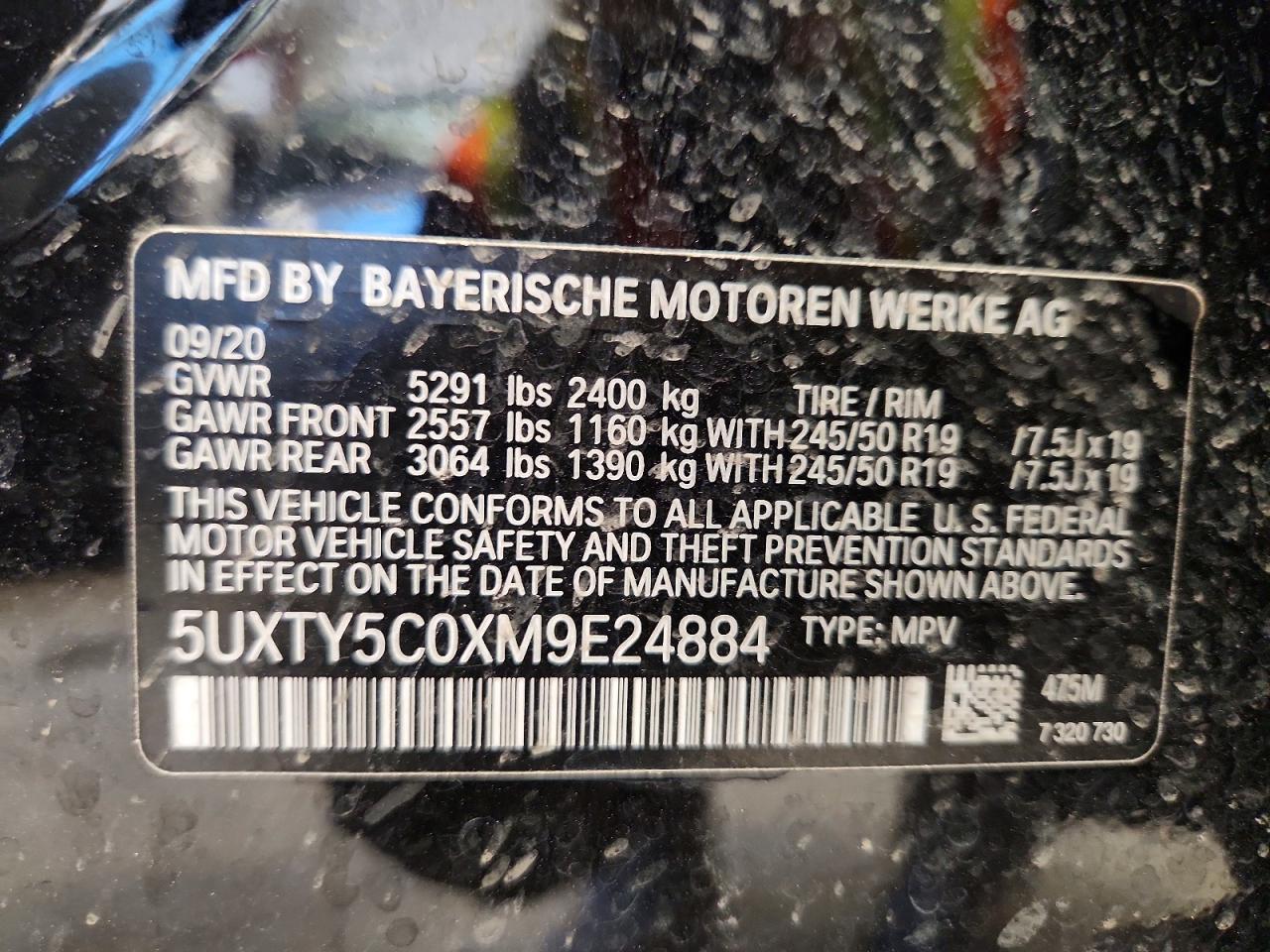 2021 BMW X3