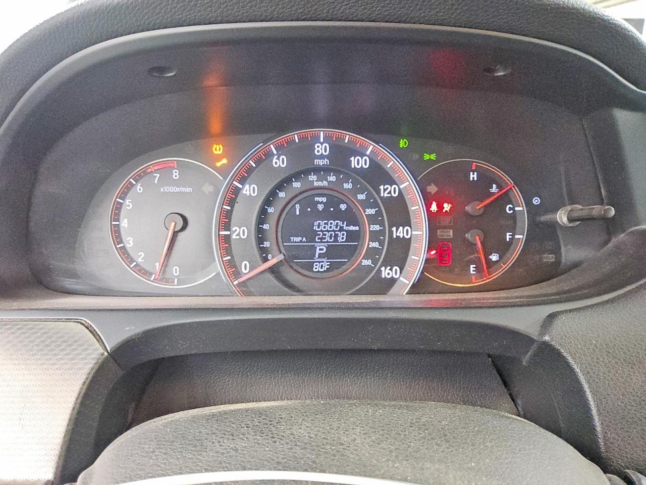 2016 HONDA ACCORD