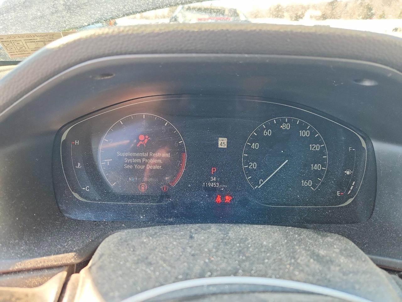 2018 HONDA ACCORD