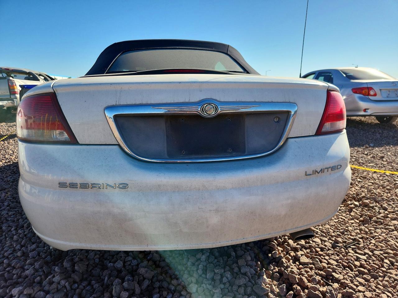 2001 CHRYSLER Sebring