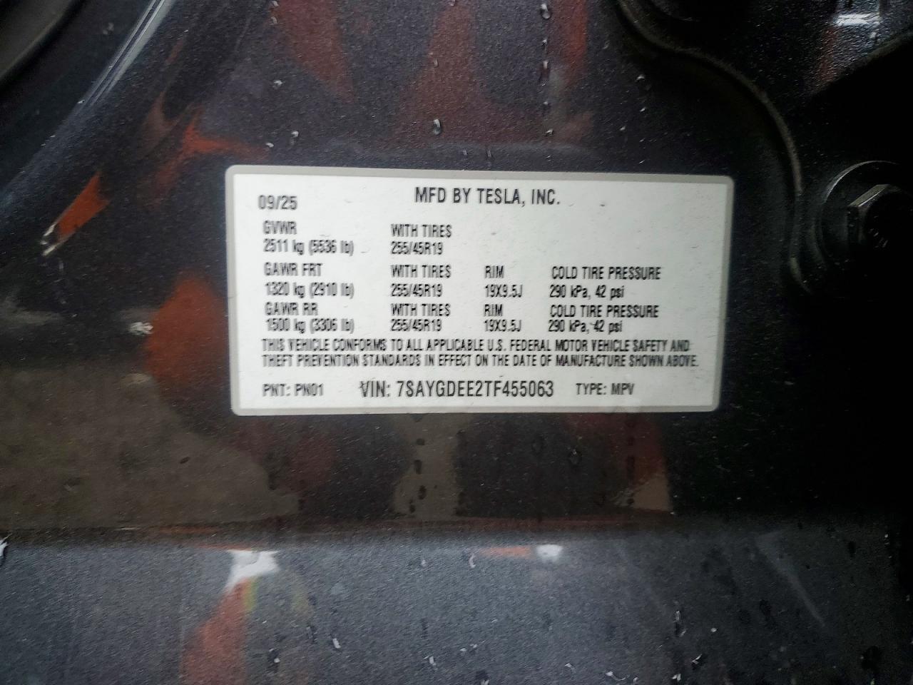 2026 TESLA MODEL Y