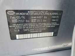 2016 HYUNDAI SONATA