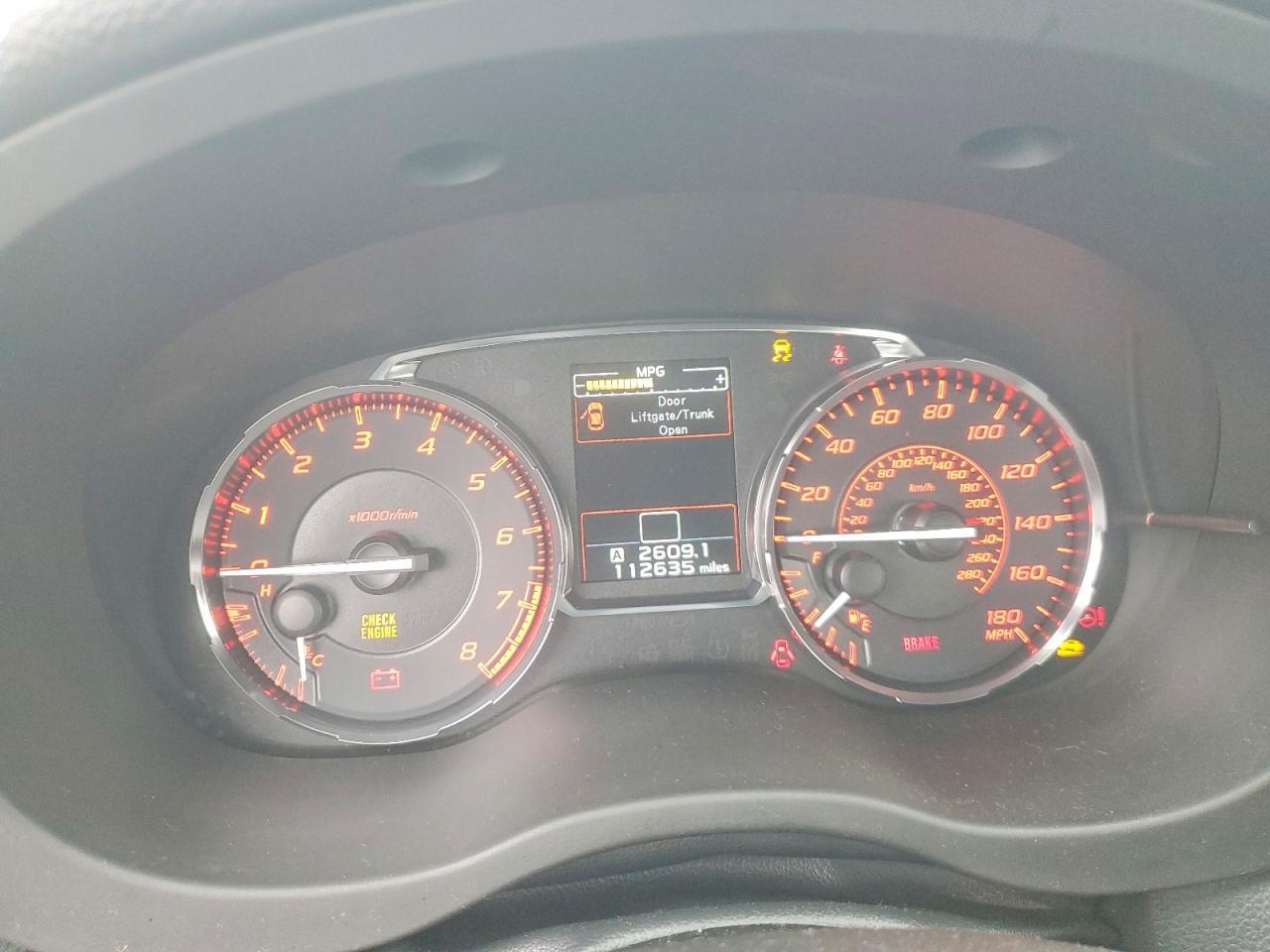 2017 SUBARU WRX