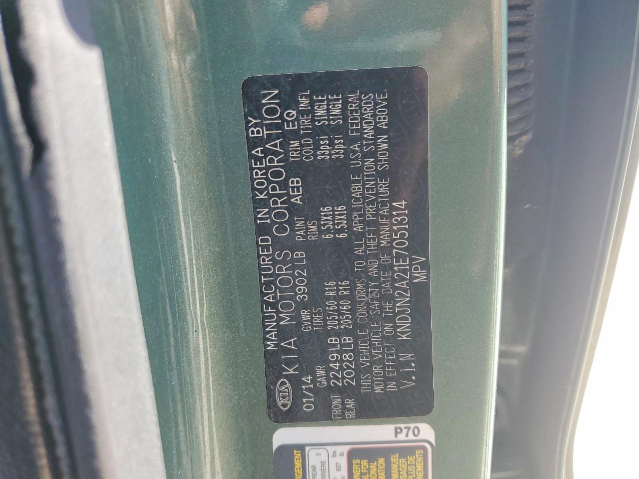2014 KIA SOUL