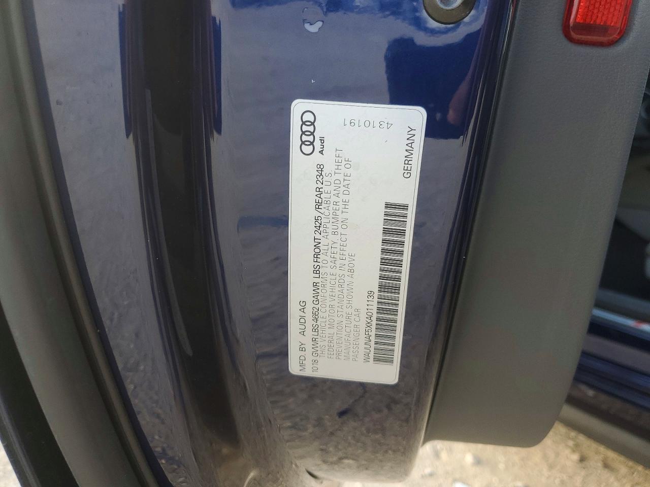 2019 AUDI A5
