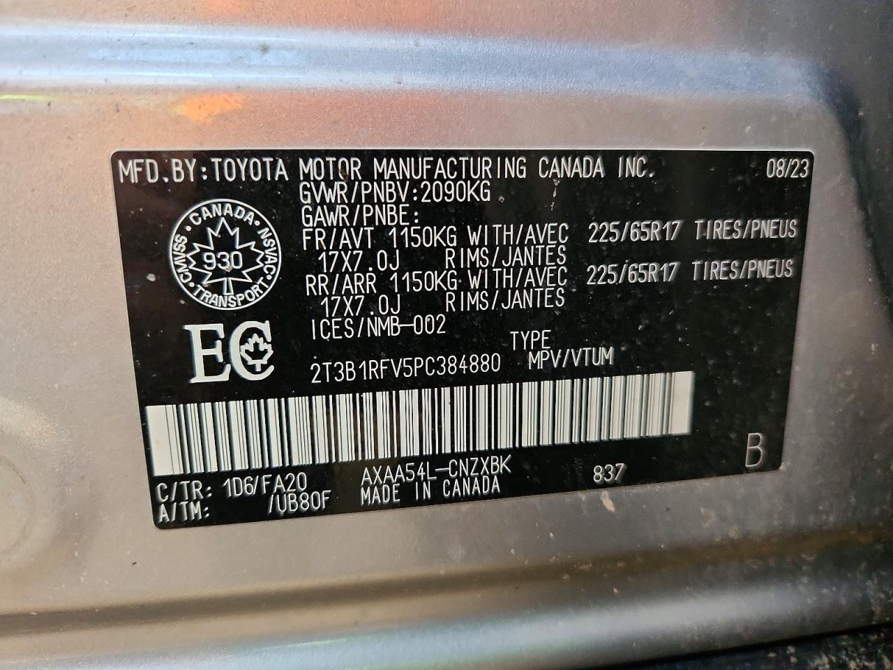 2023 TOYOTA RAV4