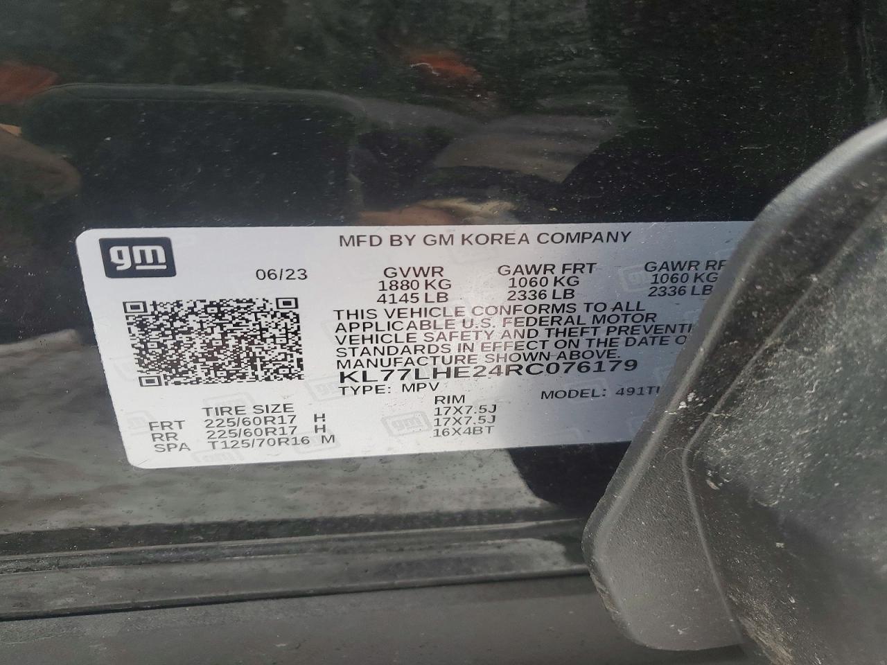 2024 CHEVROLET TRAX