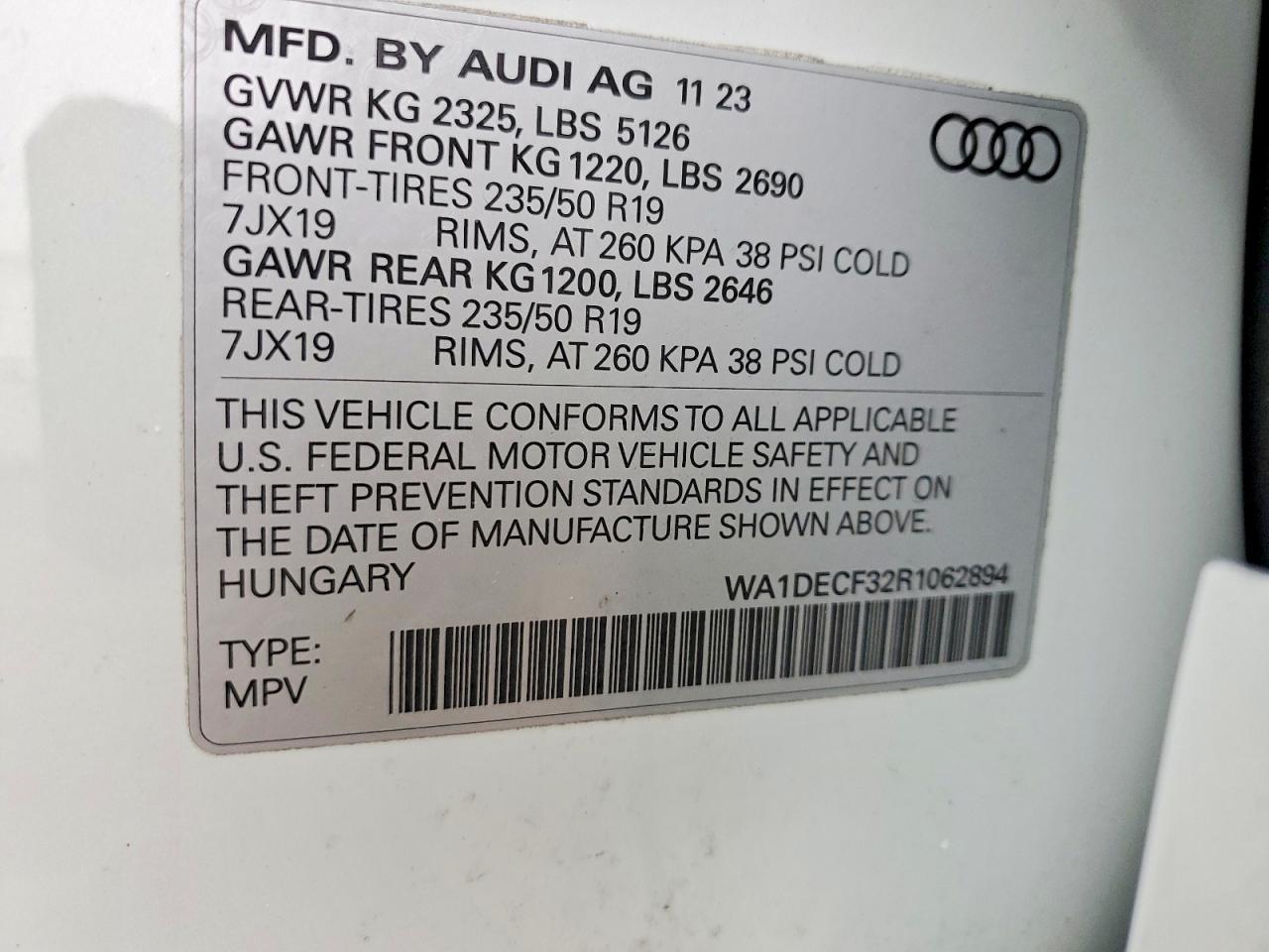 2024 AUDI Q3