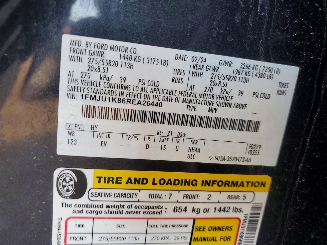 2024 FORD Expedition