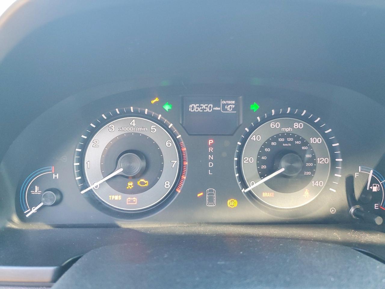 2012 HONDA ODYSSEY