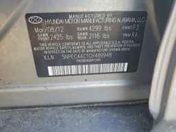 2012 HYUNDAI SONATA