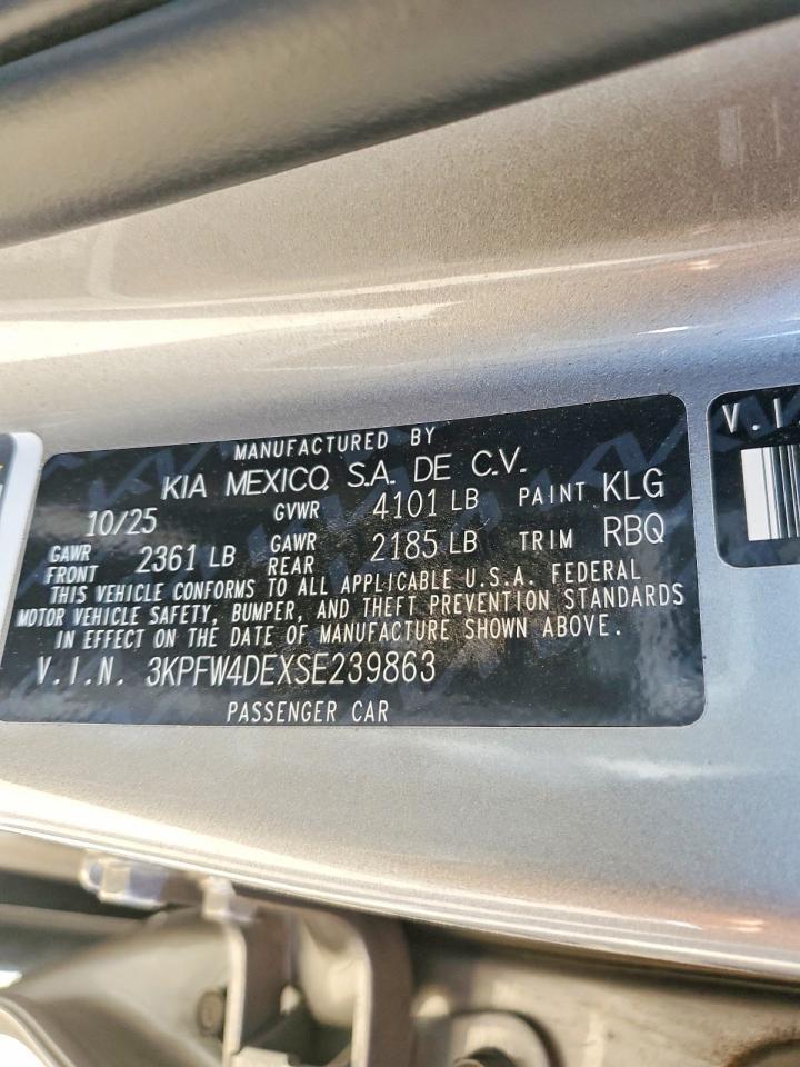 2025 KIA K4