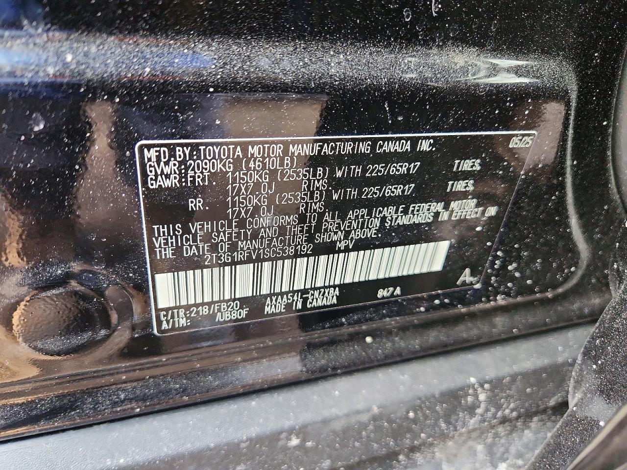 2025 TOYOTA RAV4