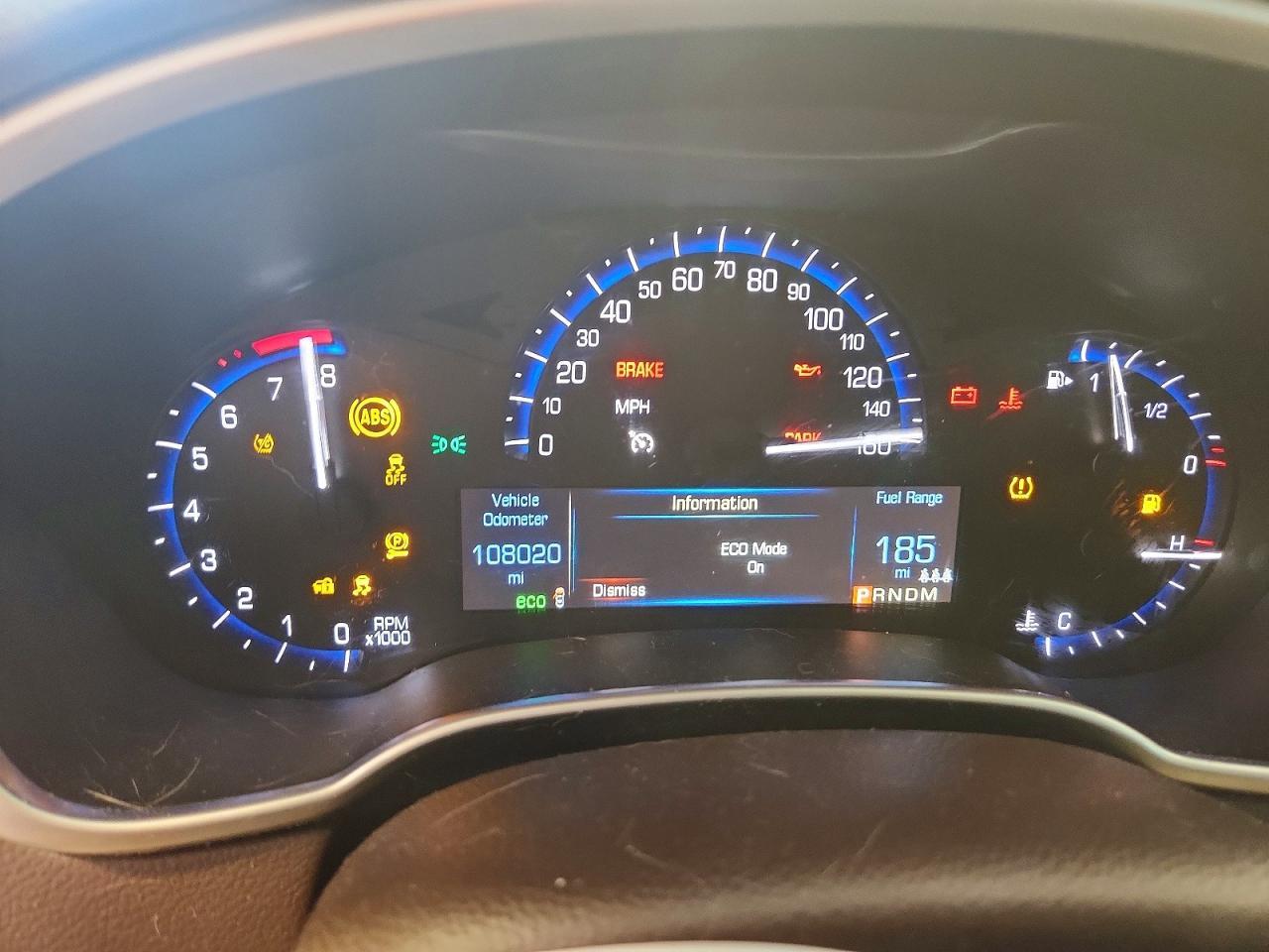 2016 CADILLAC SRX