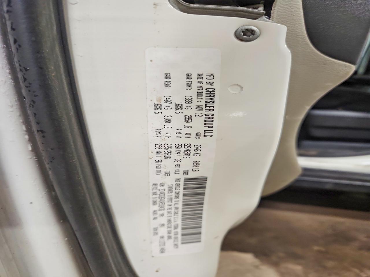 2013 DODGE GRAND CARAVAN