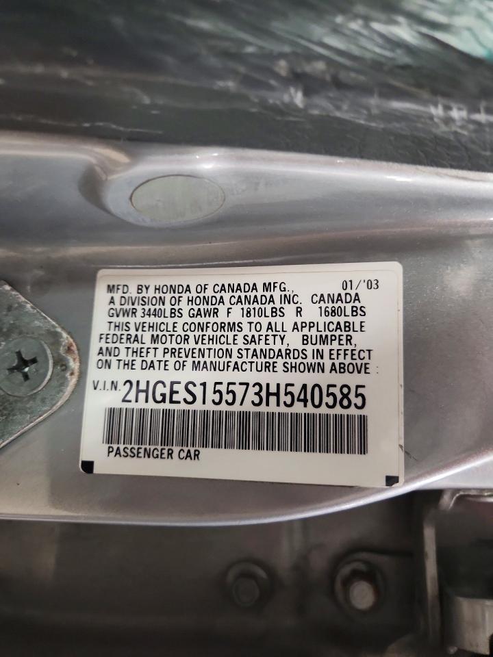 2003 HONDA CIVIC