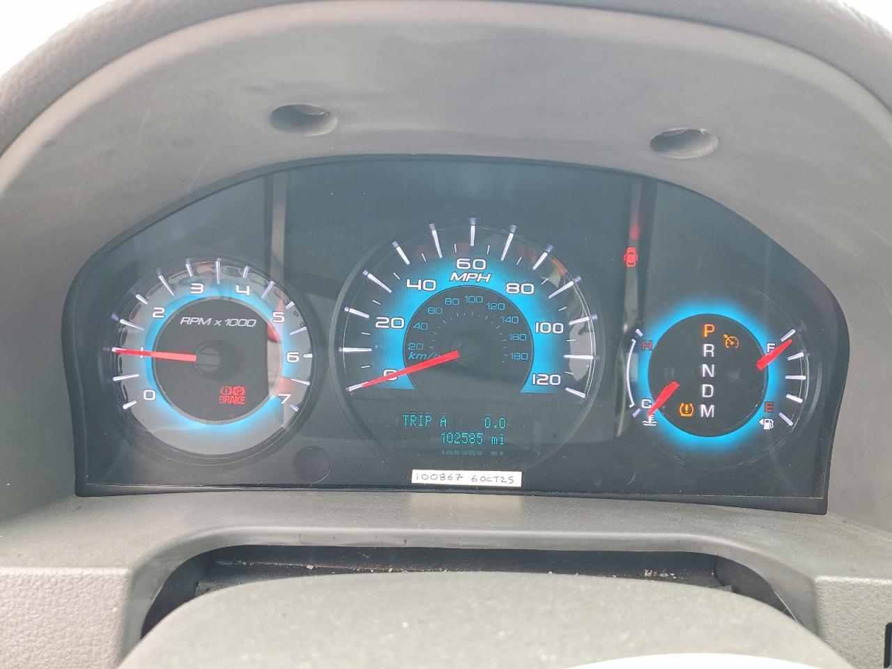 2012 FORD FUSION