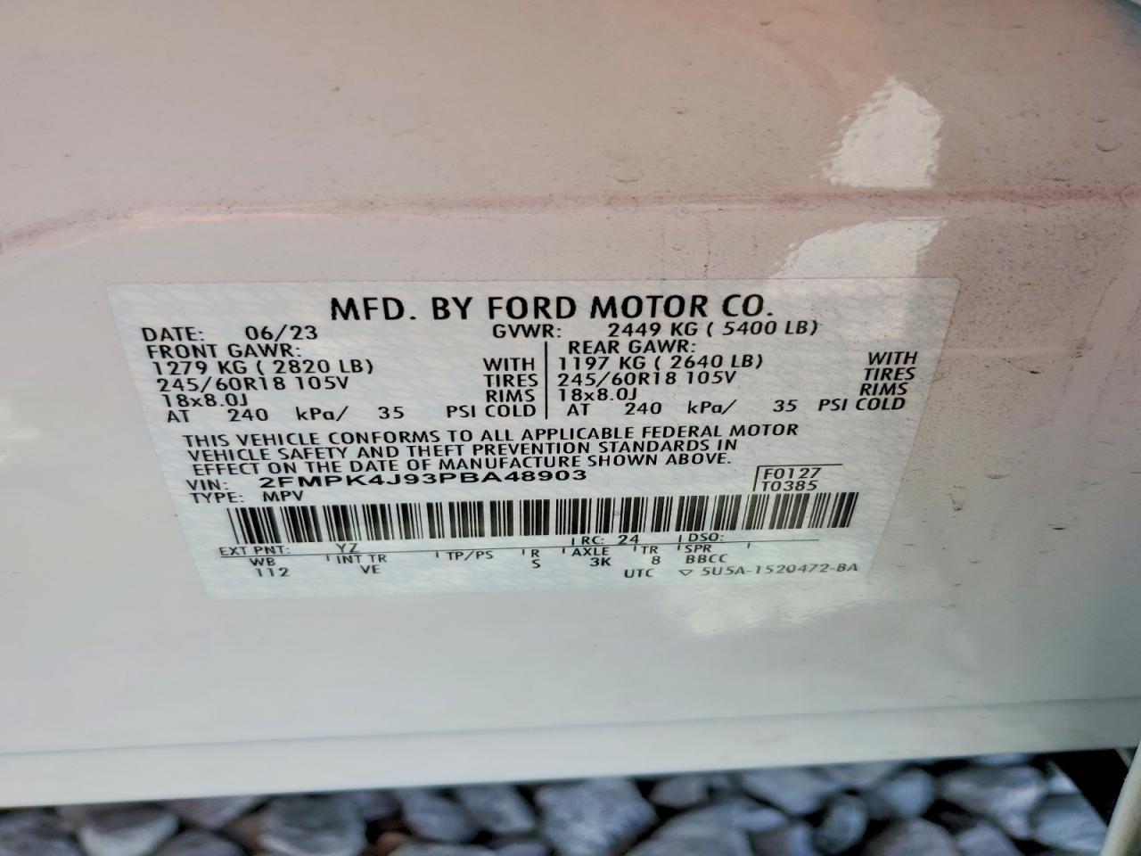2023 FORD EDGE