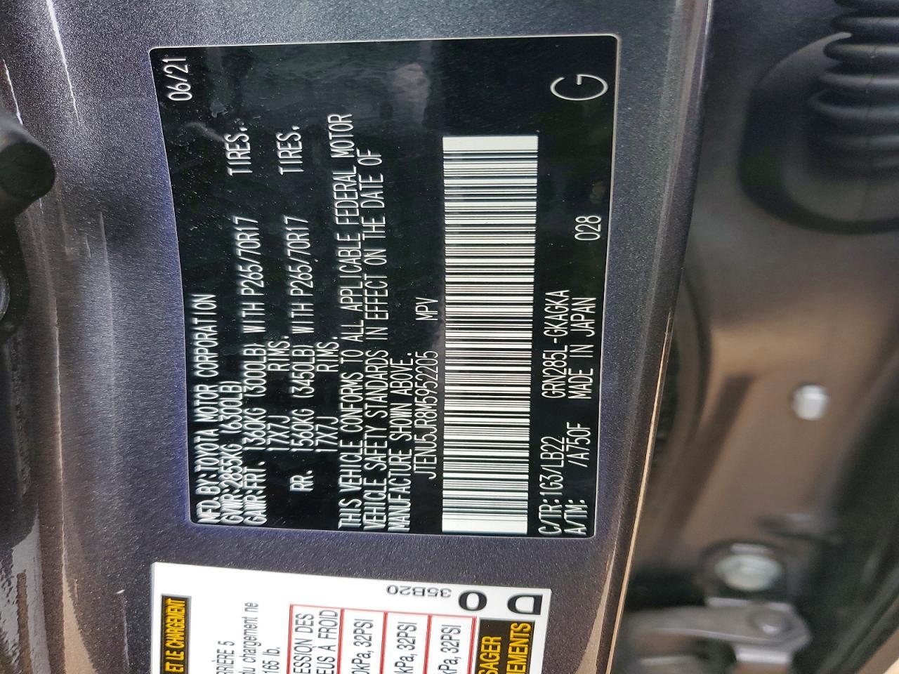 2021 TOYOTA 4Runner