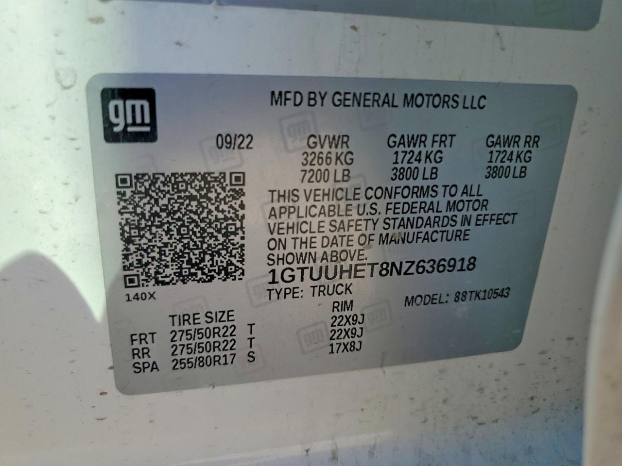 2022 GMC Sierra