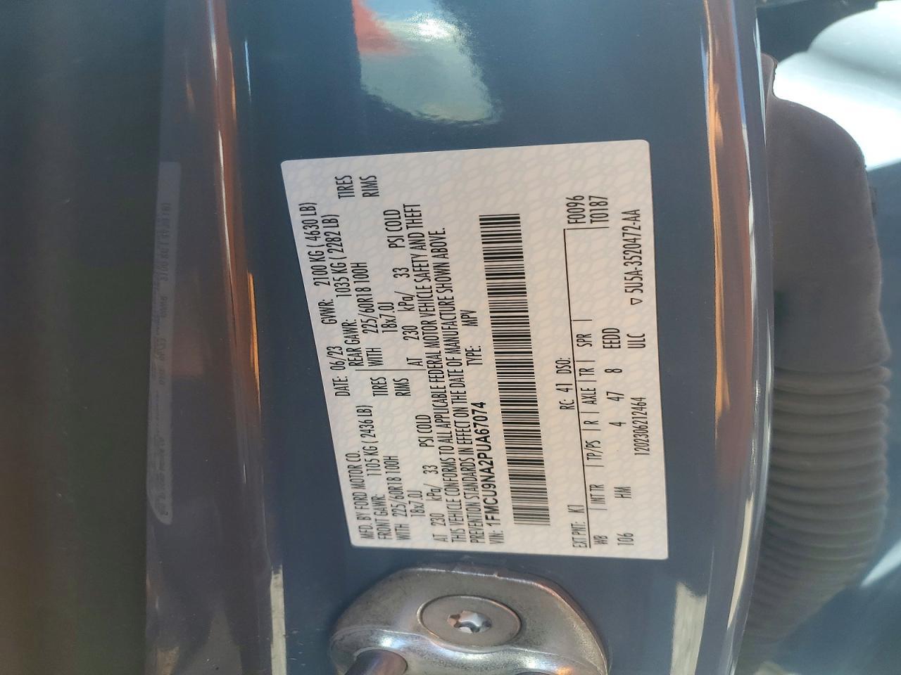 2023 FORD ESCAPE