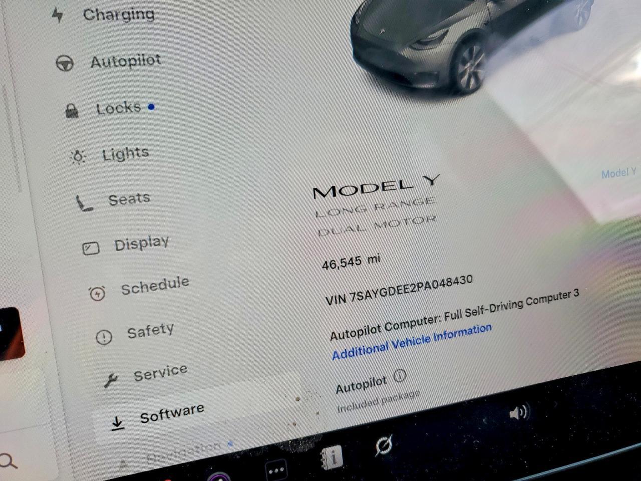 2023 TESLA MODEL Y