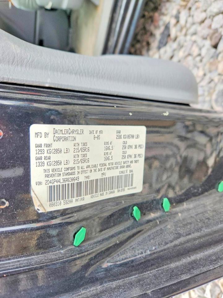 2006 DODGE GRAND CARAVAN