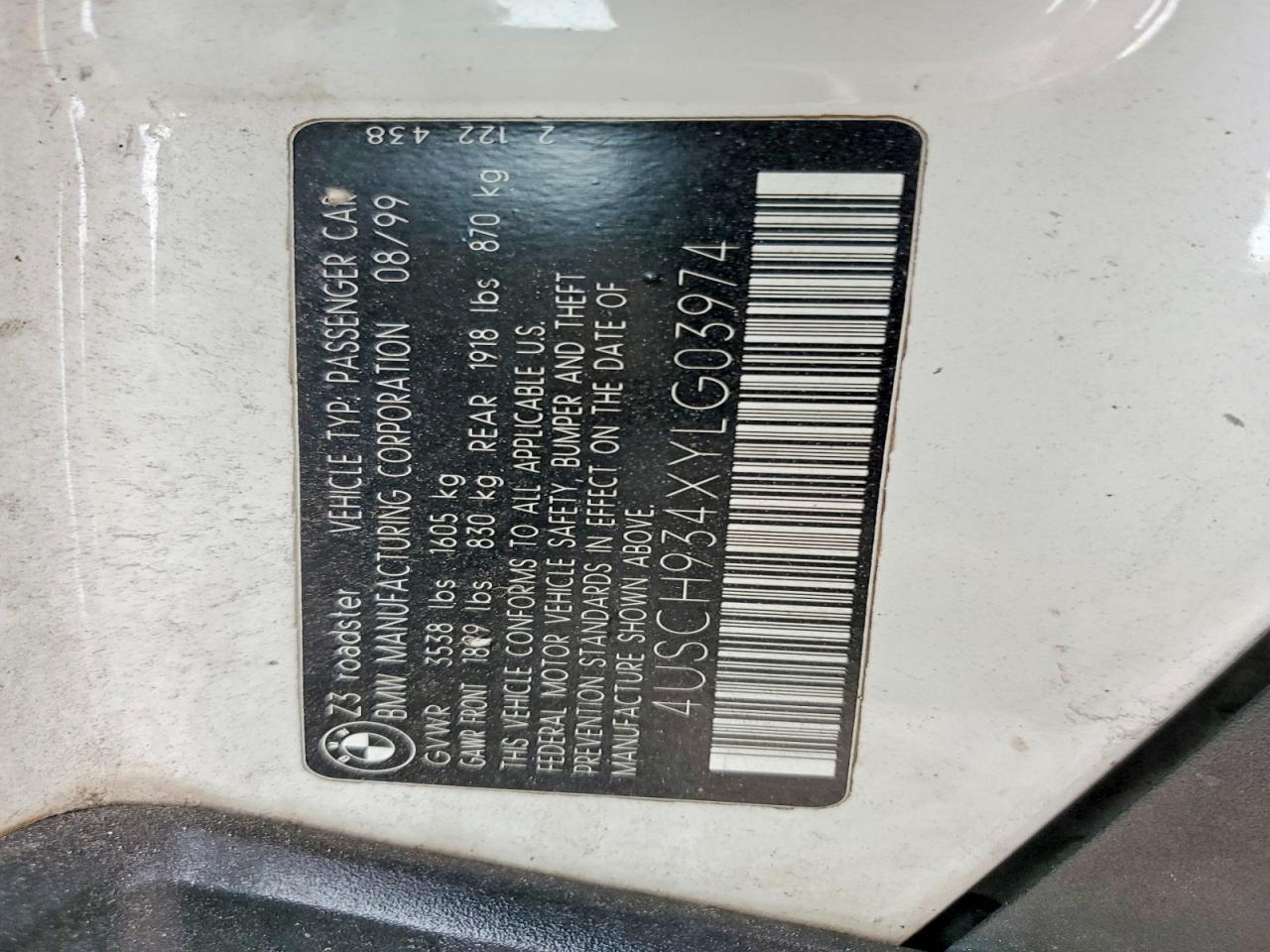 2000 BMW Z3