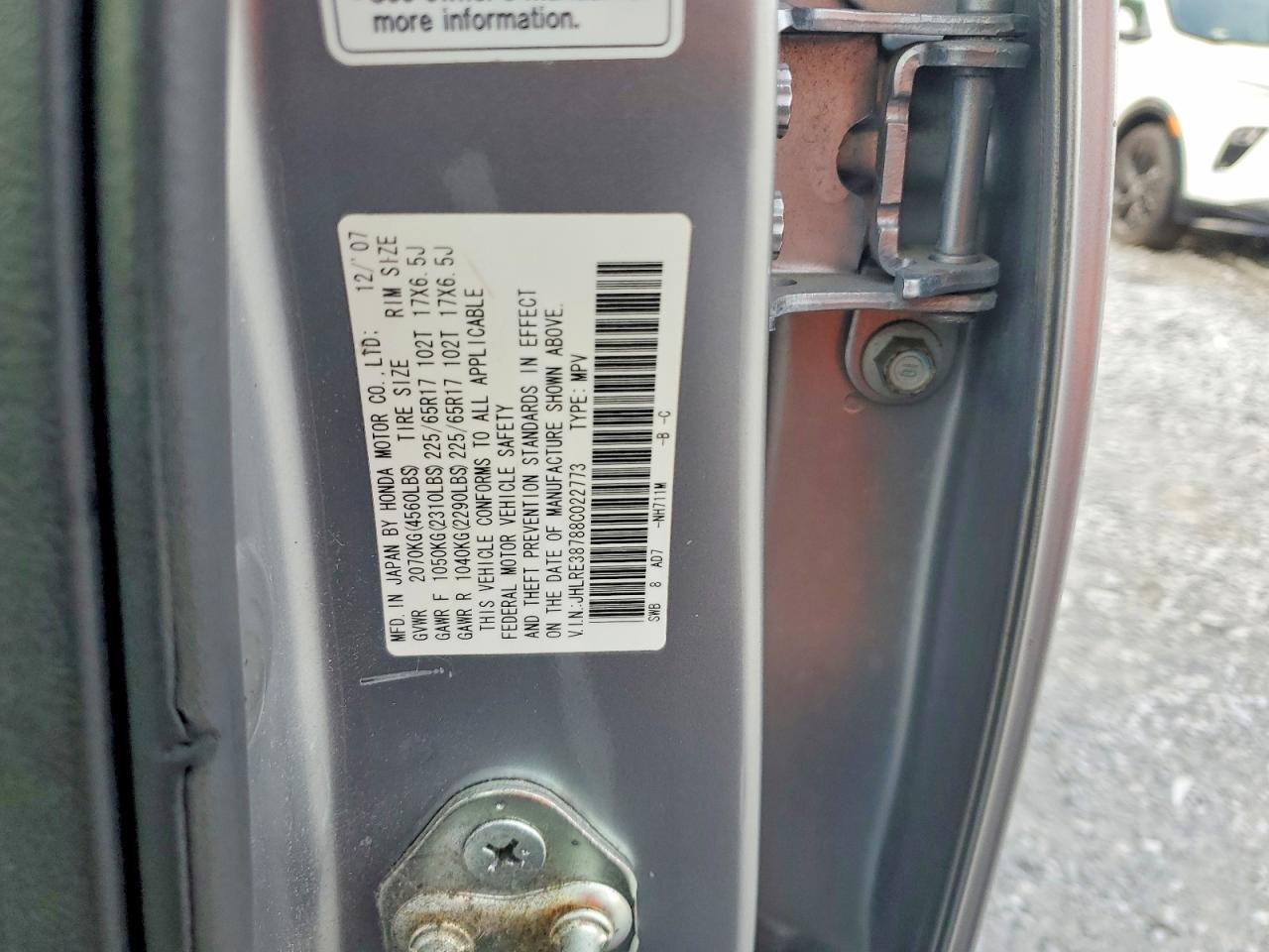 2008 HONDA CR-V