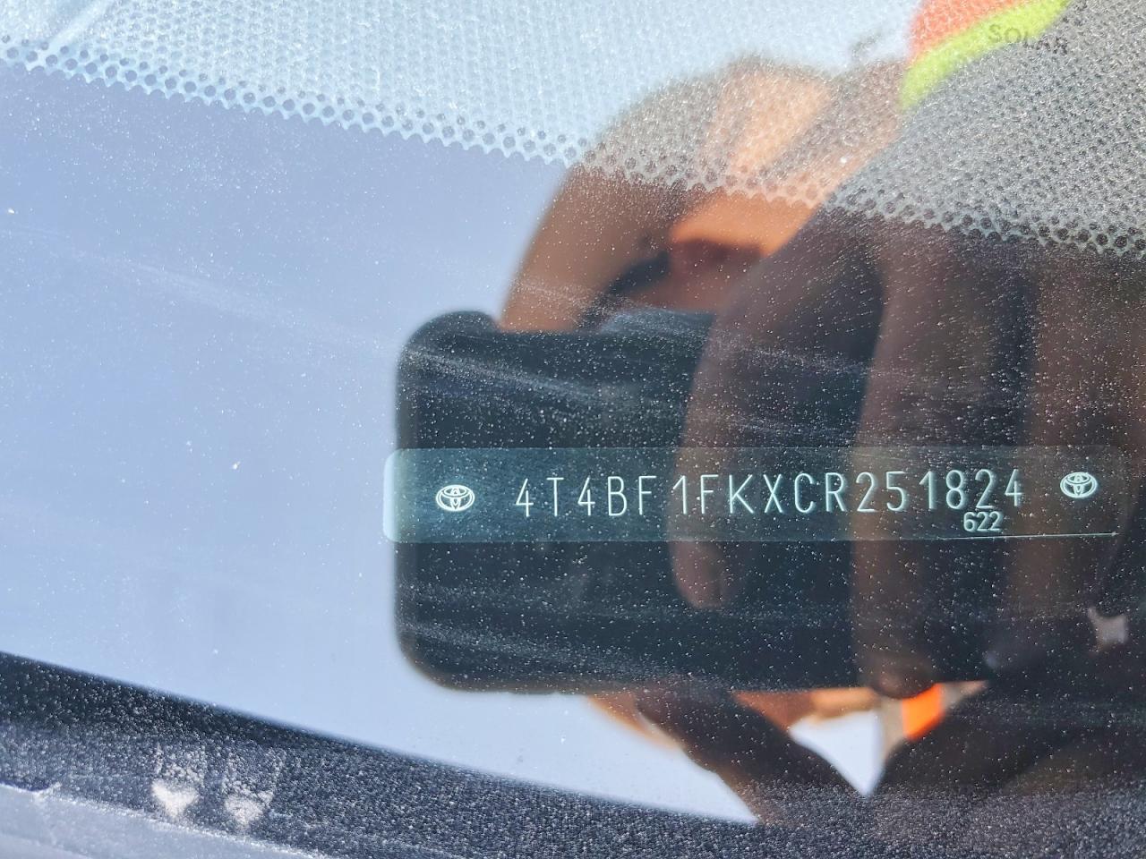 2012 TOYOTA CAMRY