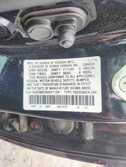 2013 HONDA CIVIC