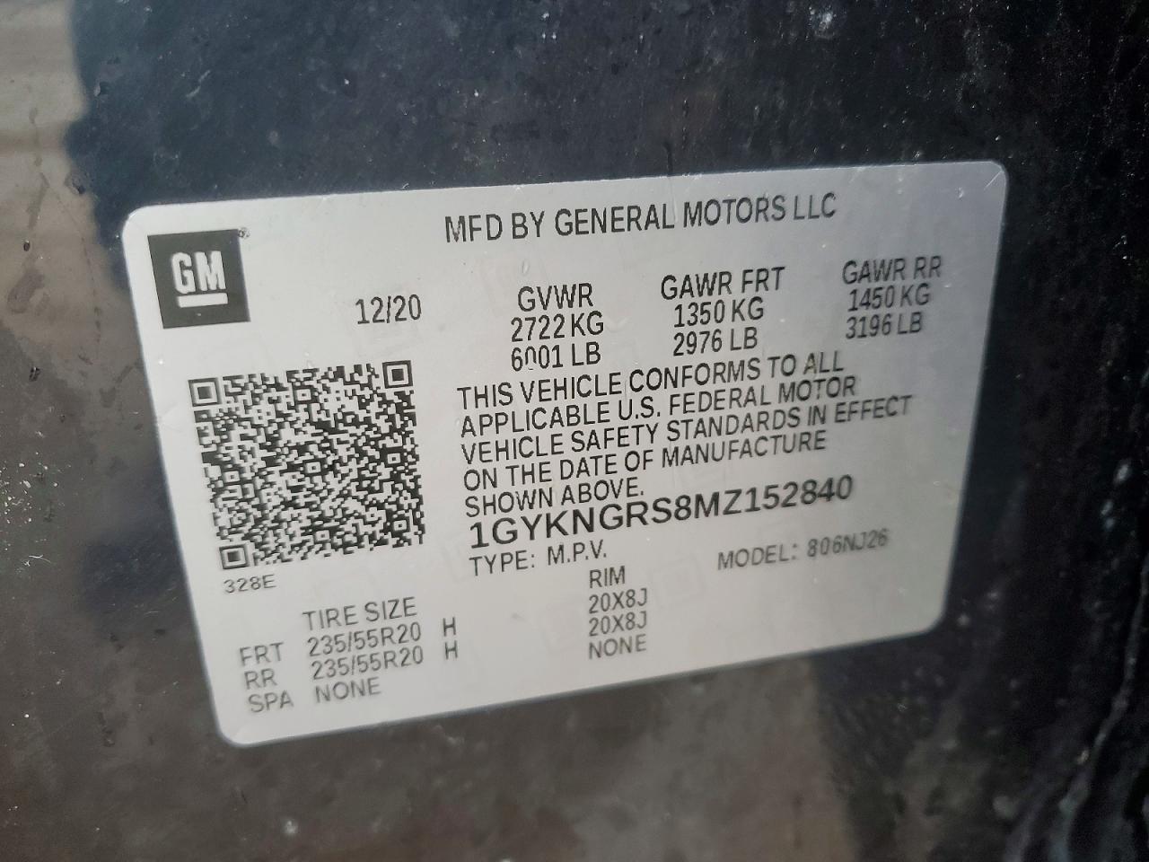 2021 CADILLAC XT5