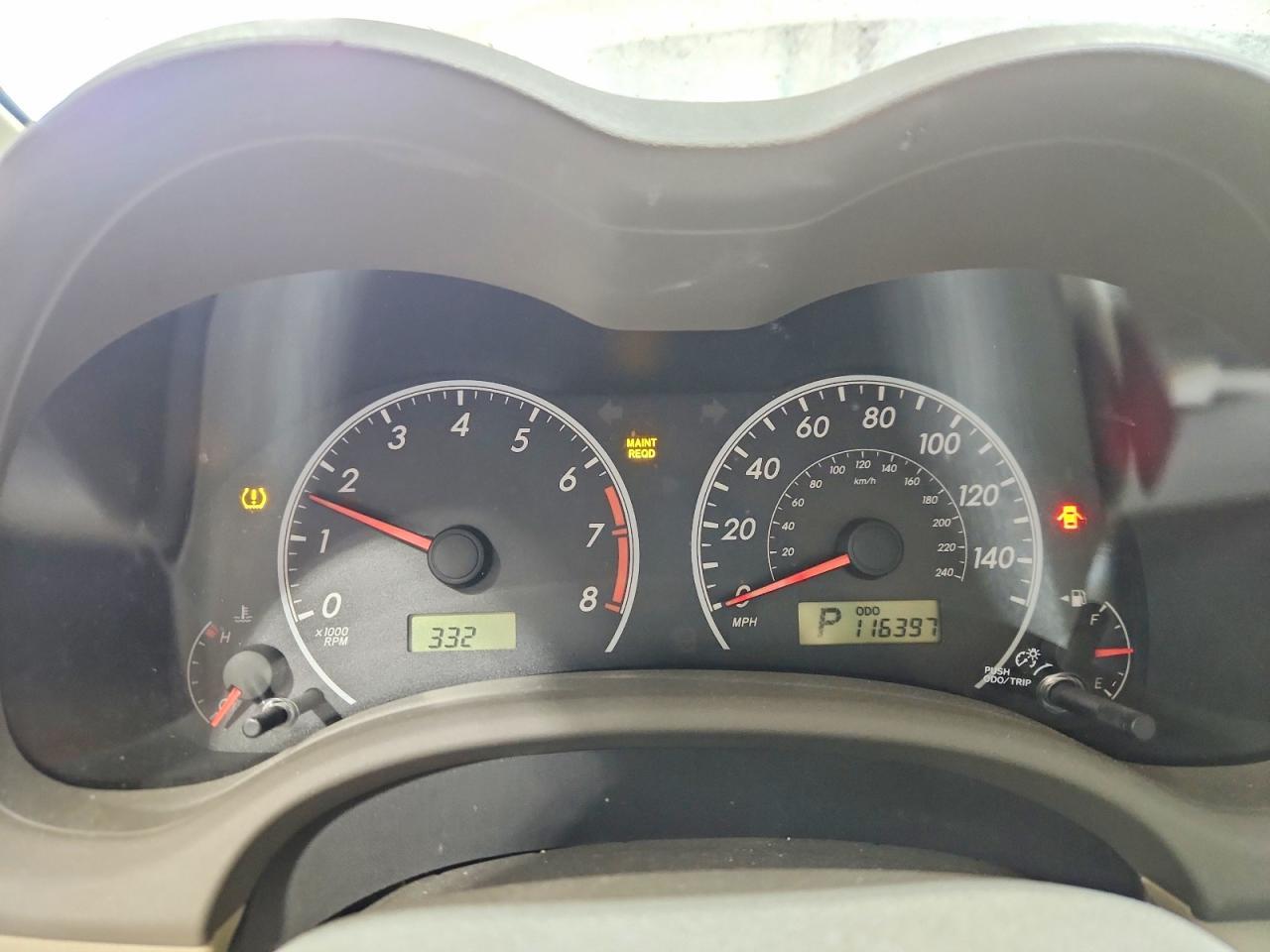2009 TOYOTA COROLLA
