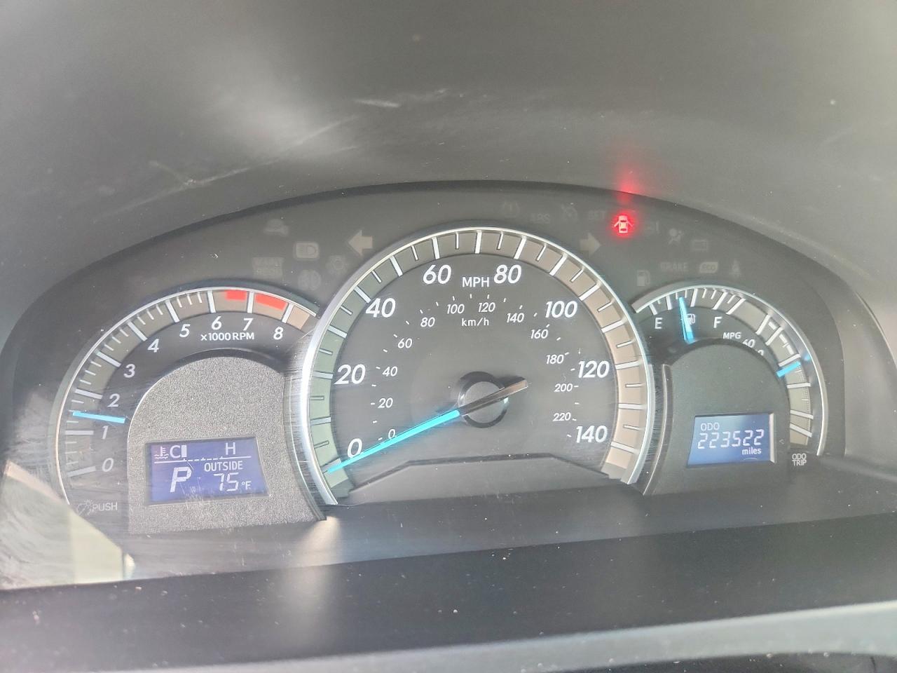 2012 TOYOTA CAMRY
