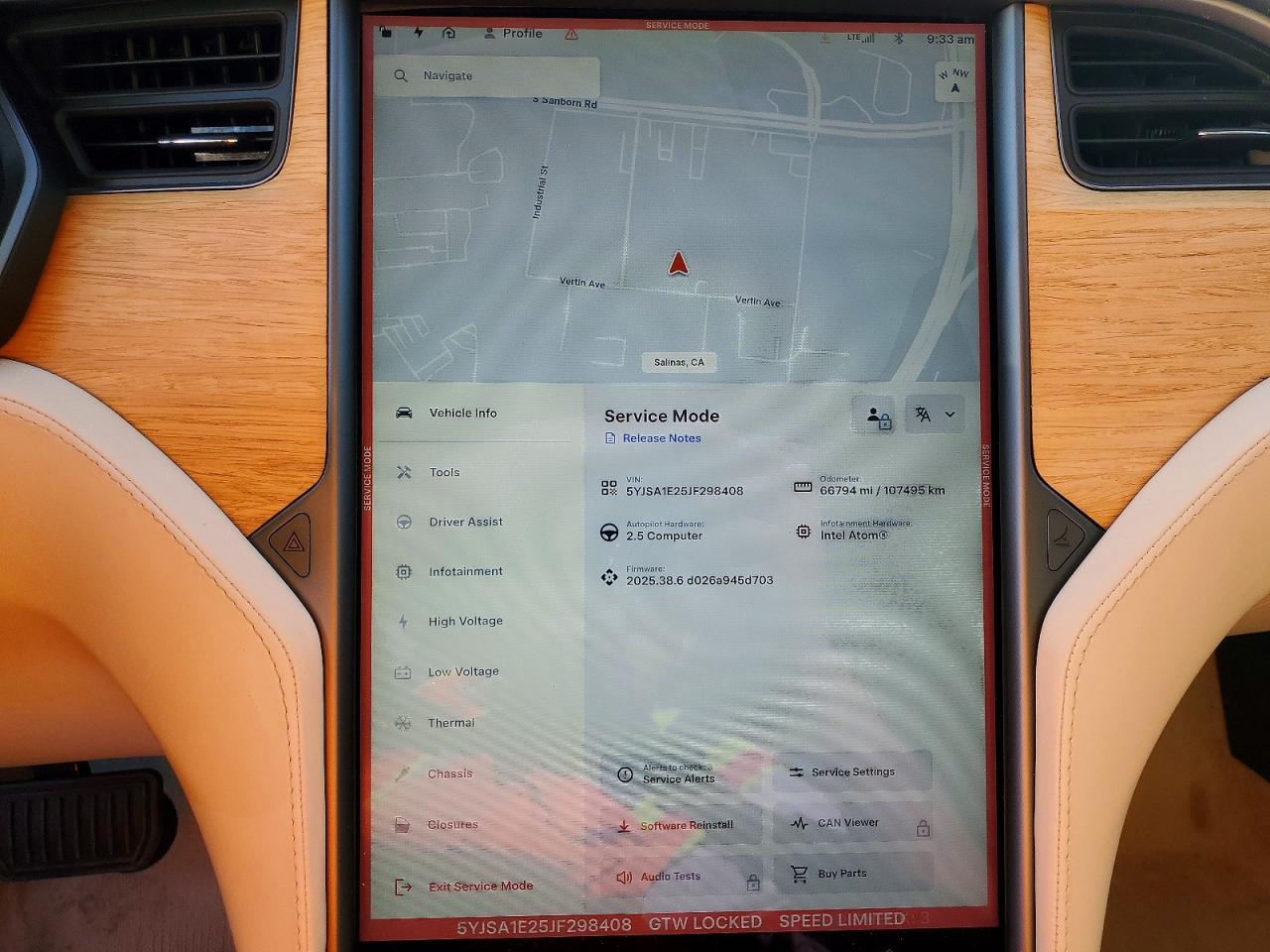 2018 TESLA MODEL S