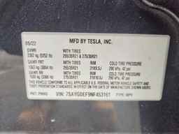 2022 TESLA MODEL Y