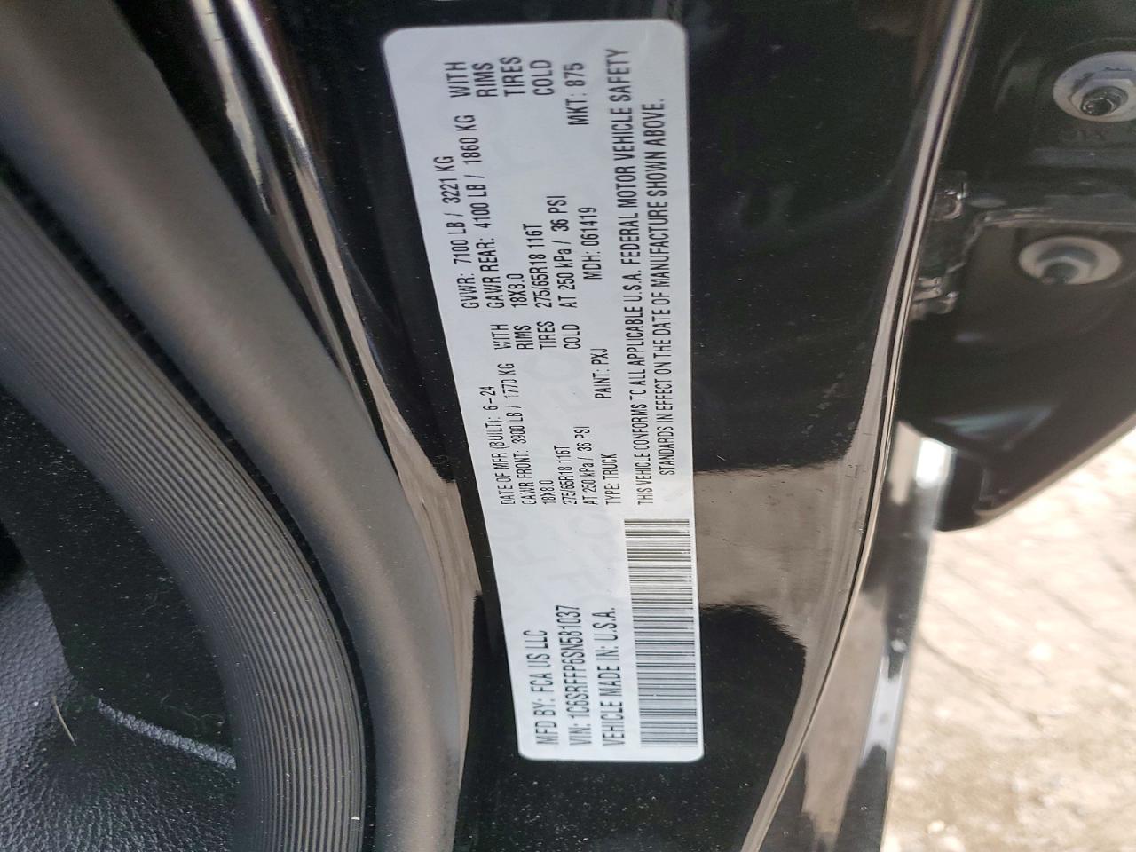 2025 RAM 1500