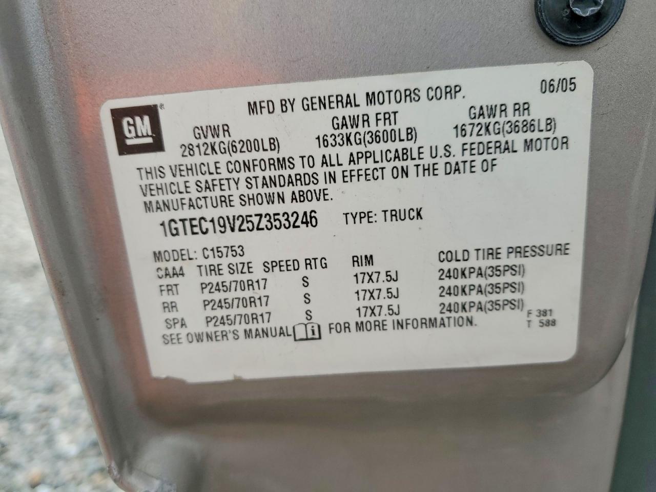 2005 GMC Sierra
