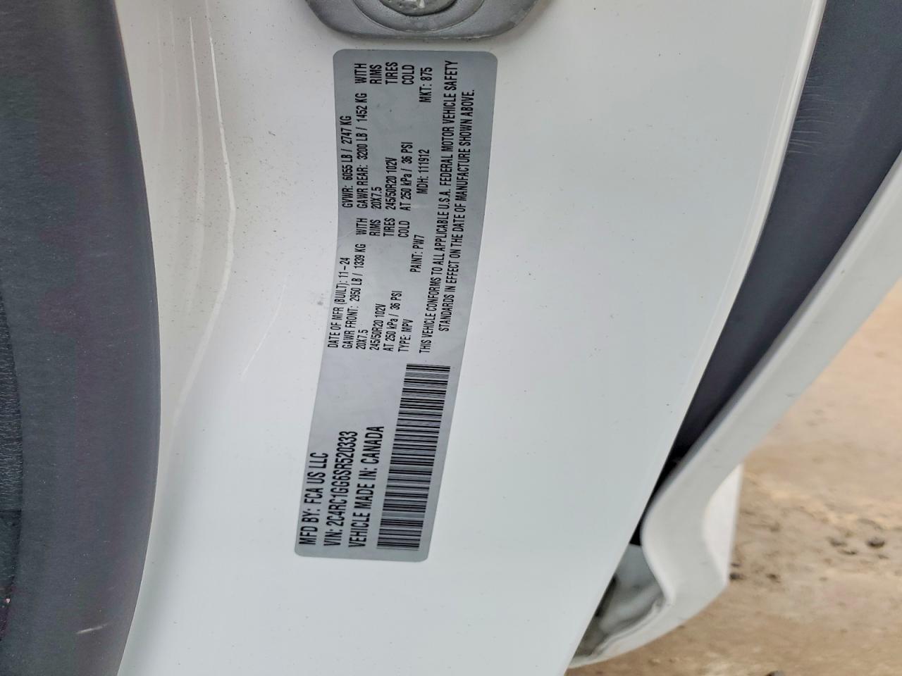 2025 CHRYSLER Pacifica
