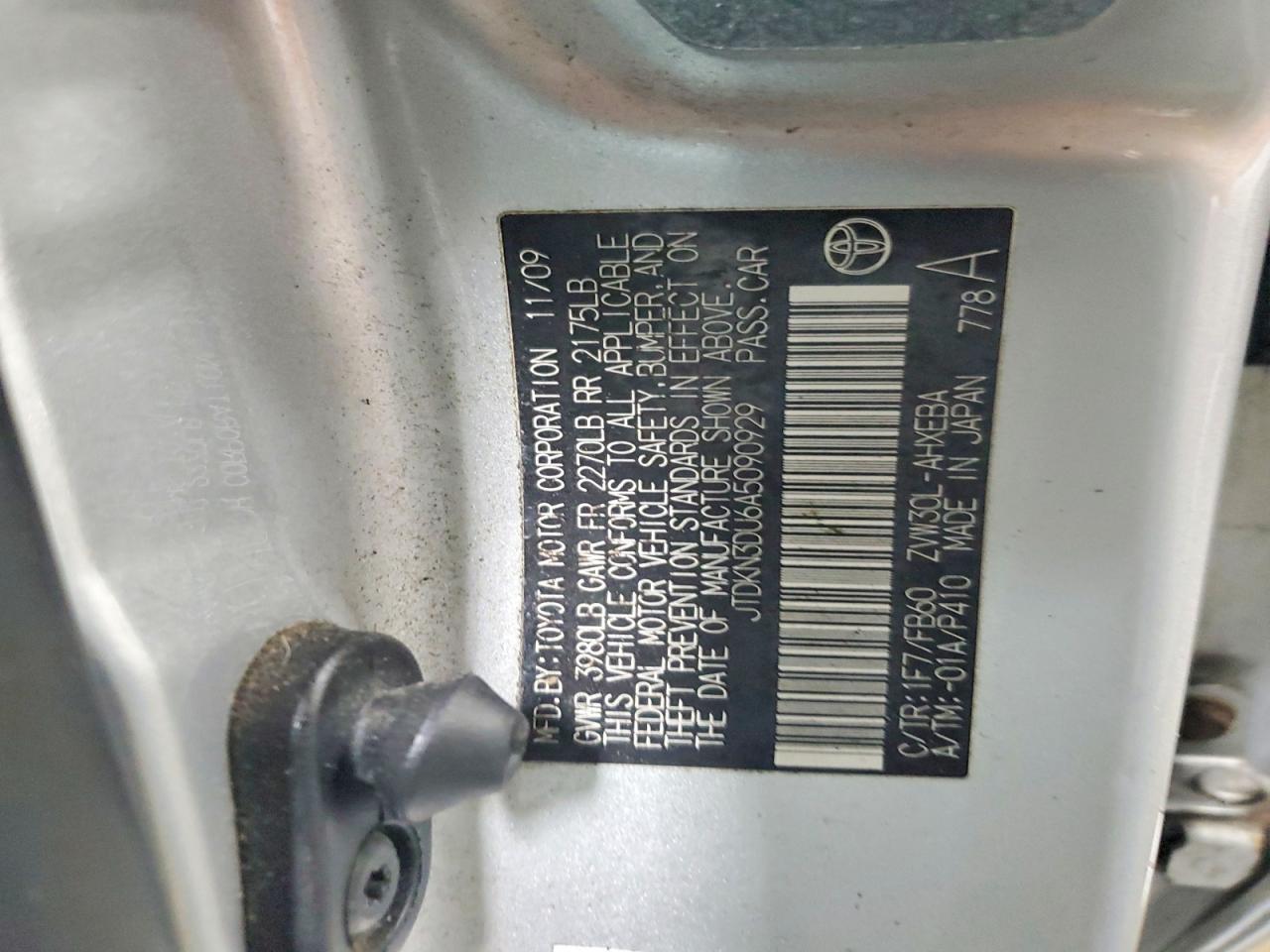 2010 TOYOTA PRIUS