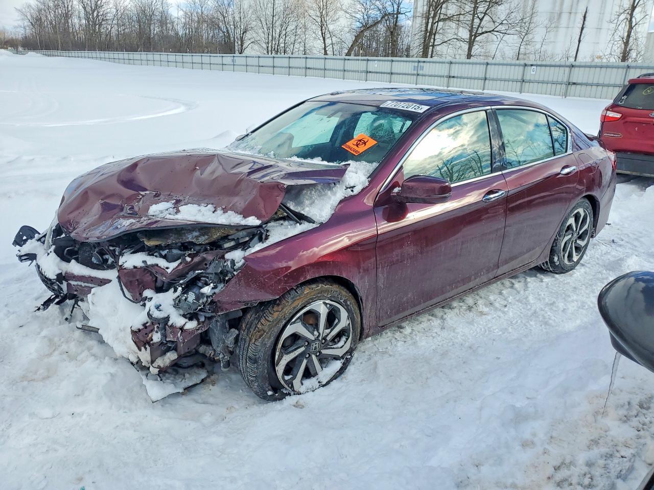 2016 HONDA ACCORD