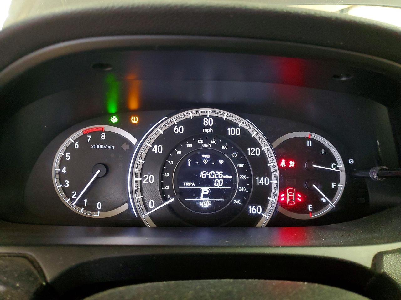 2016 HONDA ACCORD