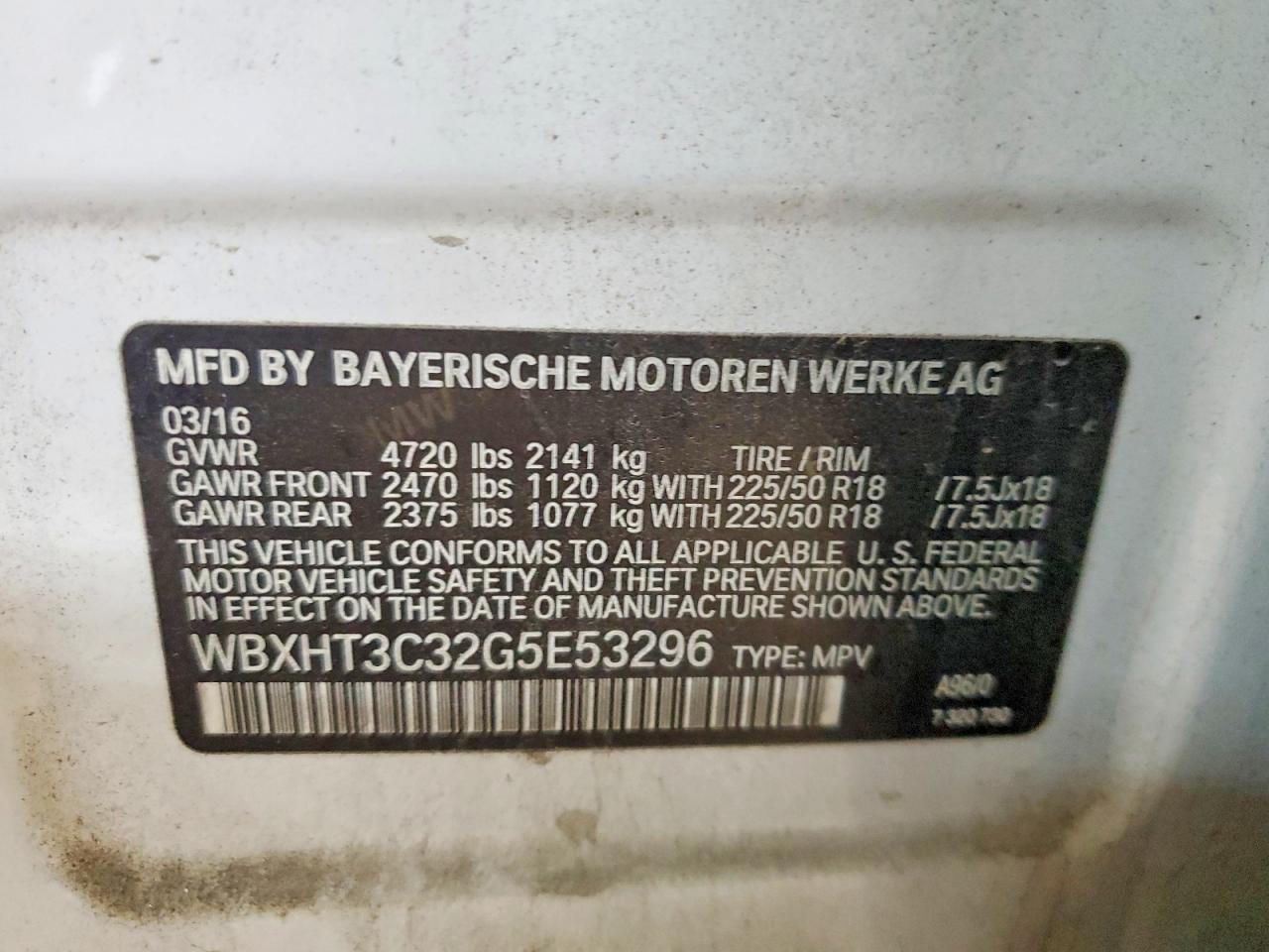 2016 BMW X1