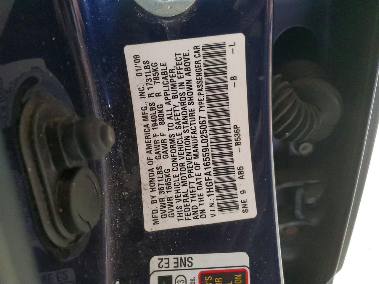 2009 HONDA CIVIC
