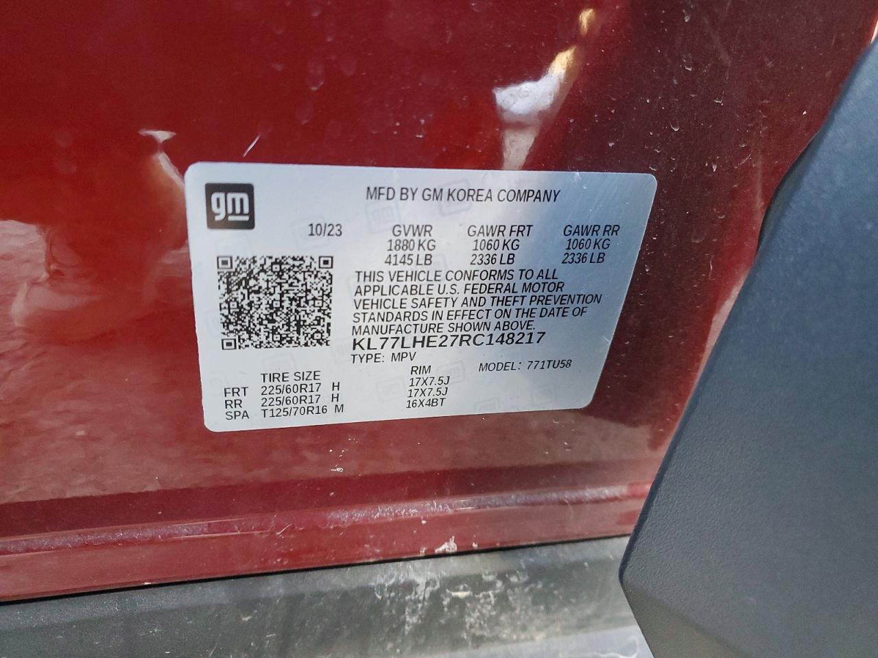 2024 CHEVROLET TRAX
