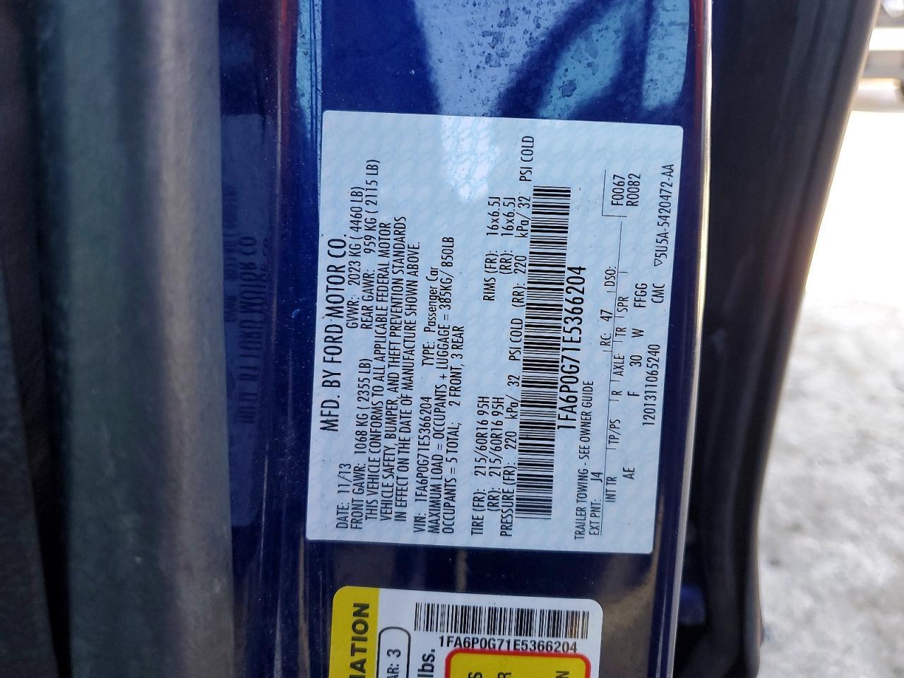 2014 FORD FUSION