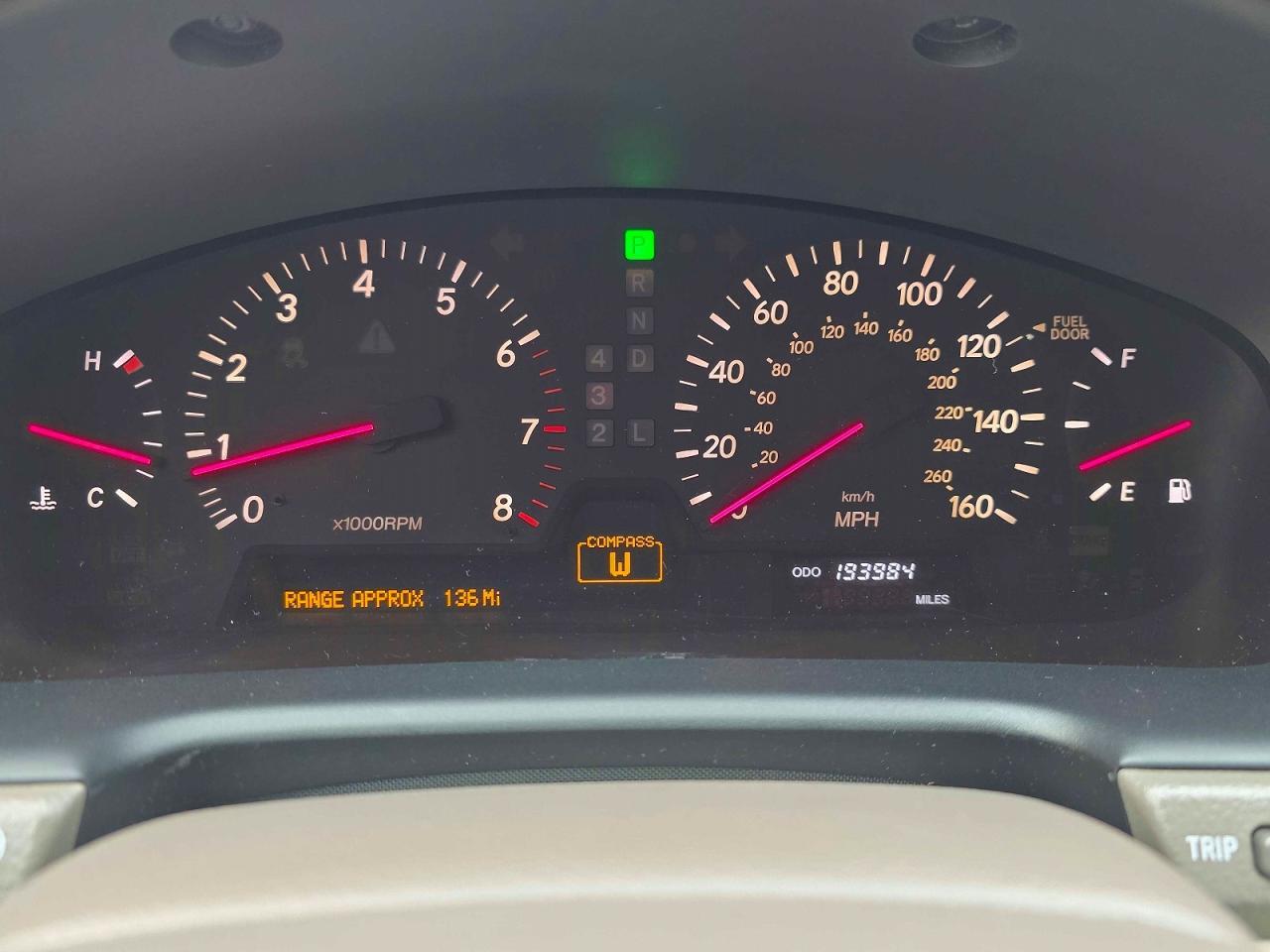2001 LEXUS Ls 430